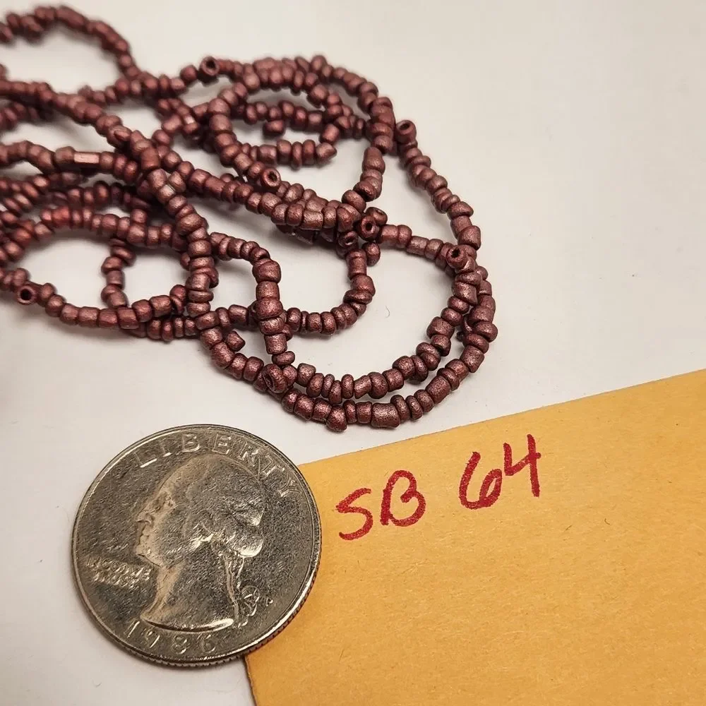 5/$10 Seed Bead 1 Single Strand Seed Beads Jewelry Making Supplies Crafts